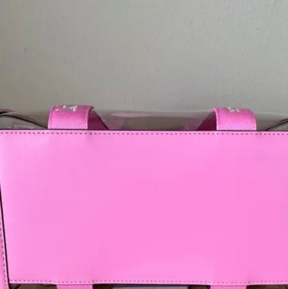 Kate Spade Pink and Clear Tote Bag/ BNWT - Picture 5 of 9
